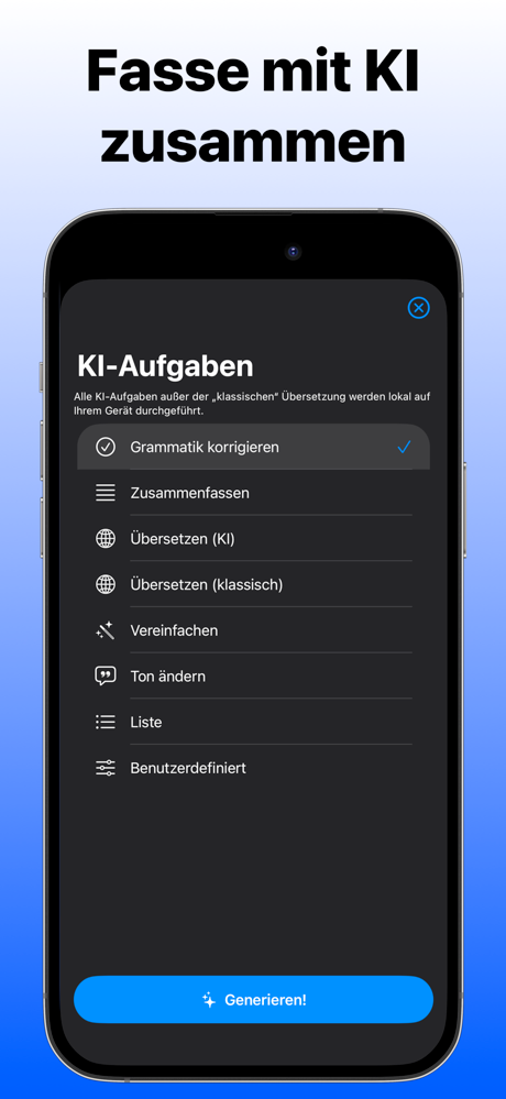 Sprachmemos & Diktat zu Text screenshot 3