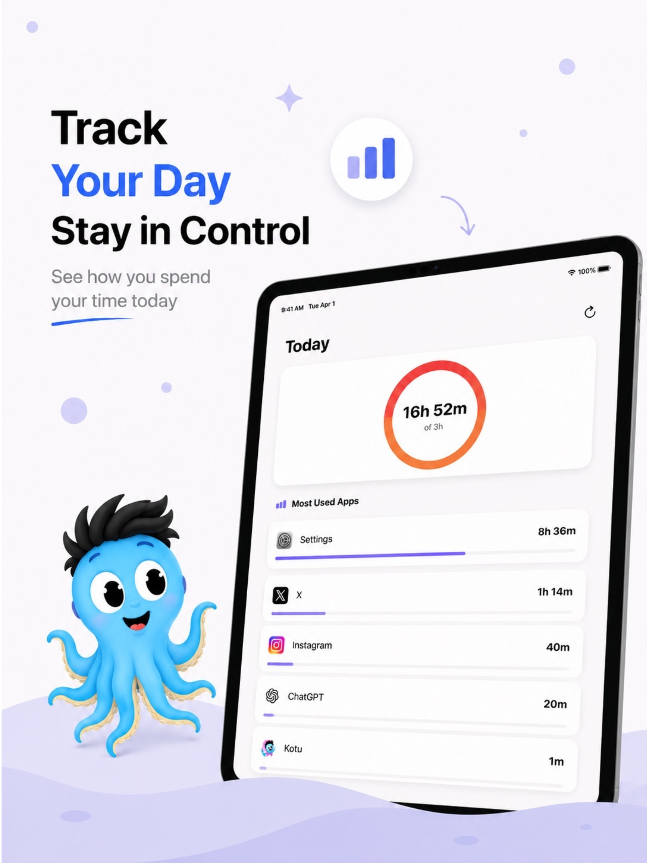 Kotu: Reduce Screen Time screenshot 12
