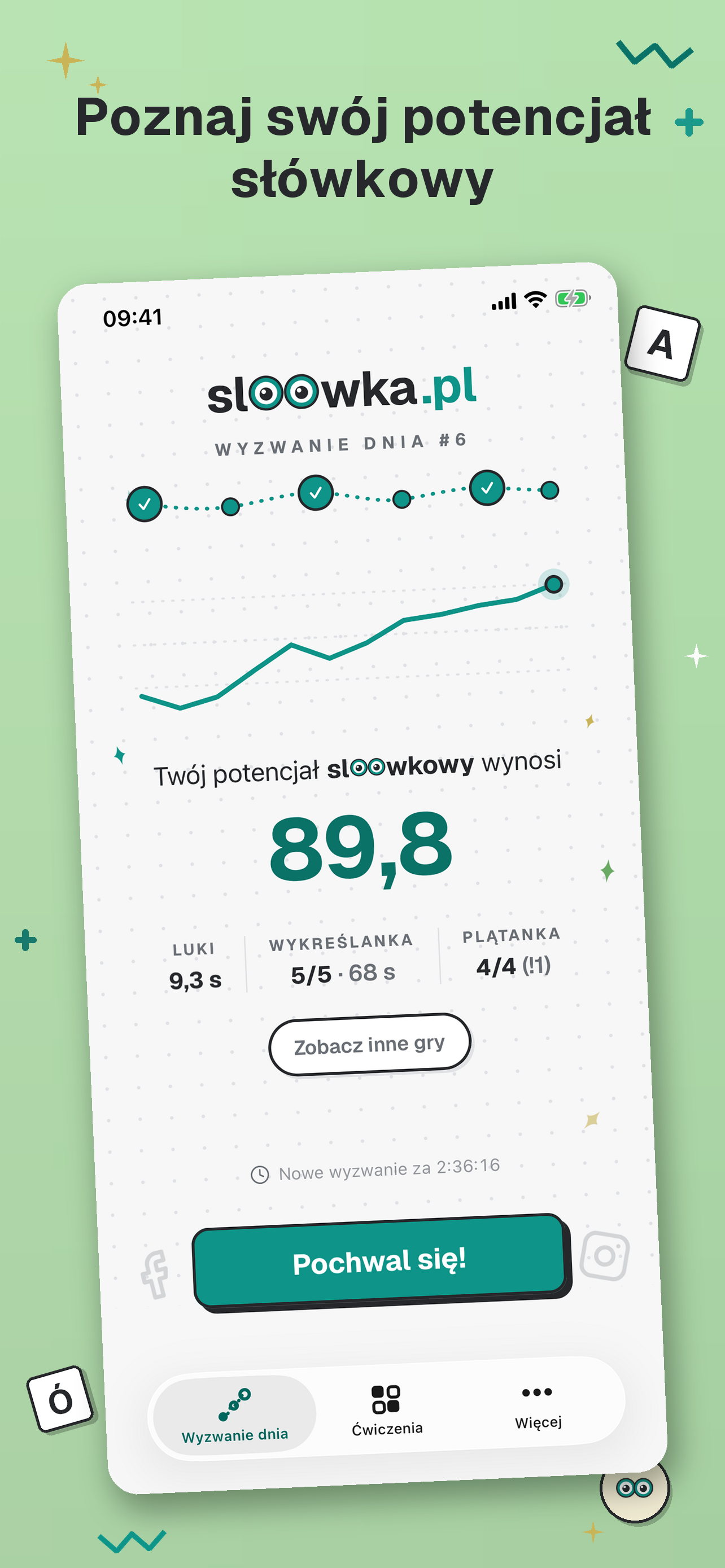 Polskie gry słowne - Sloowka screenshot 3