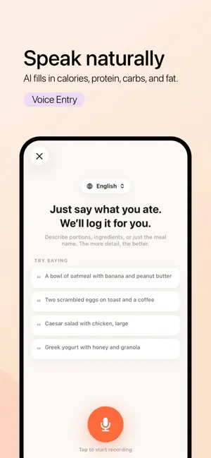 Porcion - Calorie Tracker screenshot 4