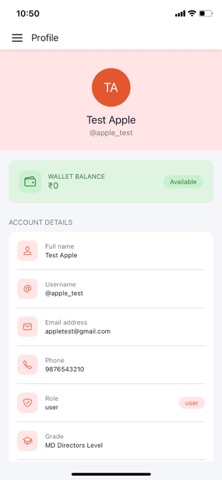 Teamex Expense Manager screenshot