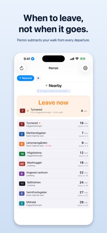 Perron Departures Screenshot 1 of 3