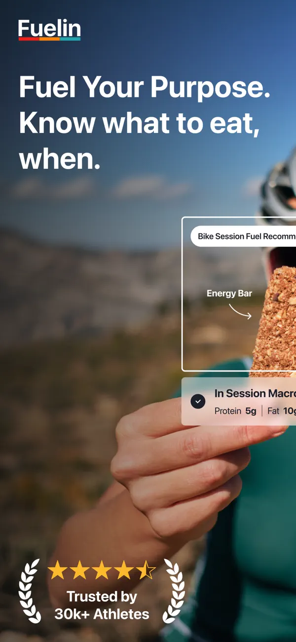 Screenshot #1 pour Fuelin - Performance Nutrition
