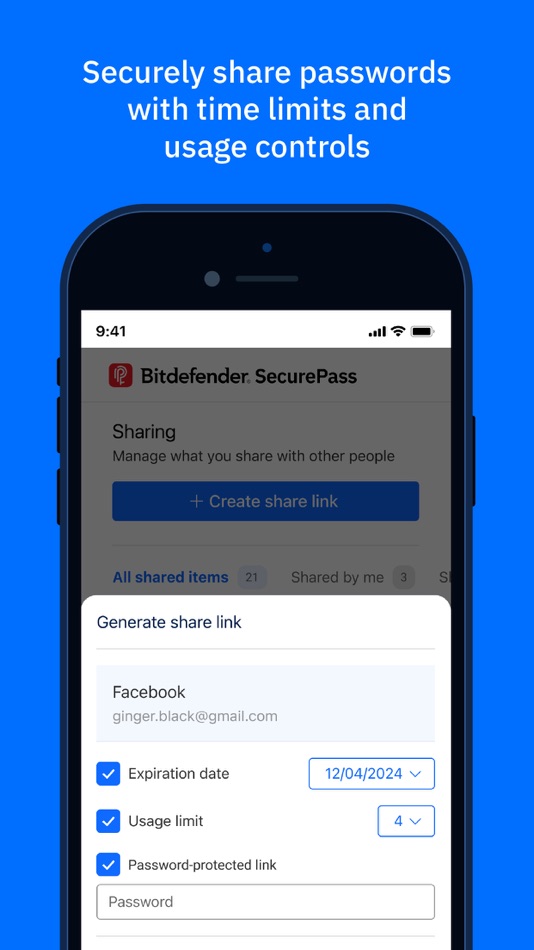 #6. Bitdefender SecurePass (macOS) Podle: Bitdefender SRL