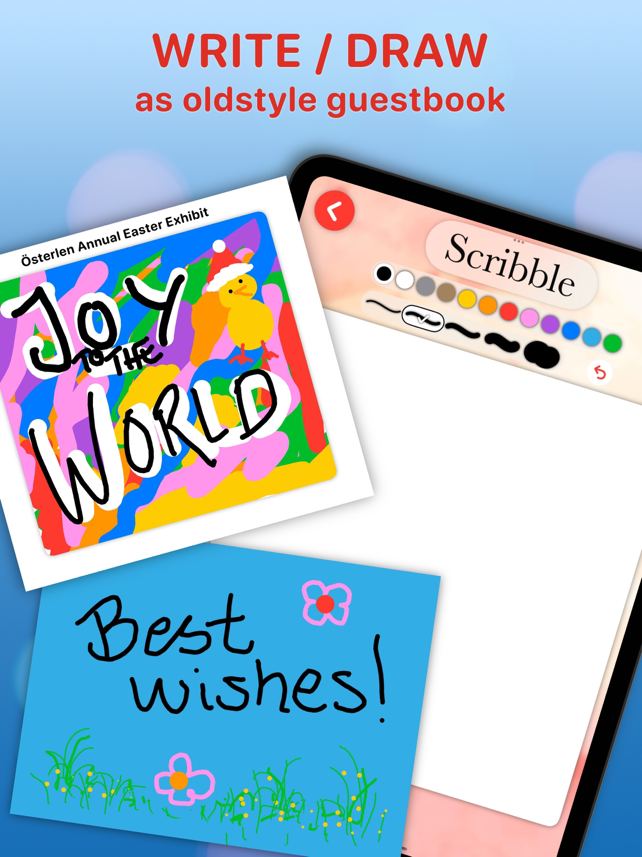 Guestbook Go Screenshot