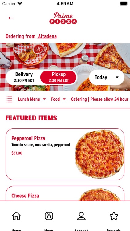 Prime Pizza - Order Online