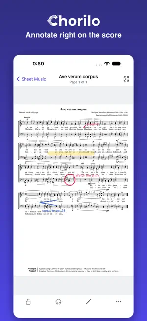 Chorilo – The Choir App screenshot 4