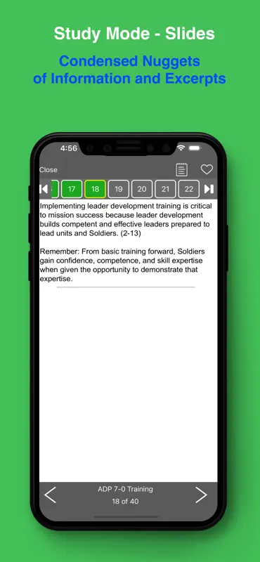 PROmote - Army Study Guide screenshot 4 of 6