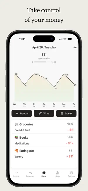 Cannie: Expense Tracker screenshot 1