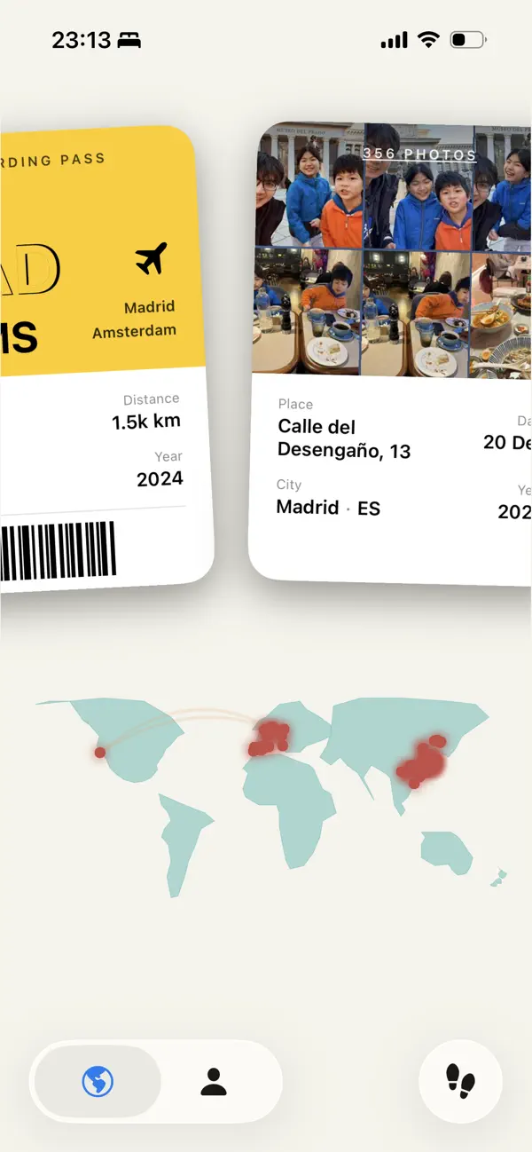 Screenshot #1 pour Mile - Suivez Vos Voyages