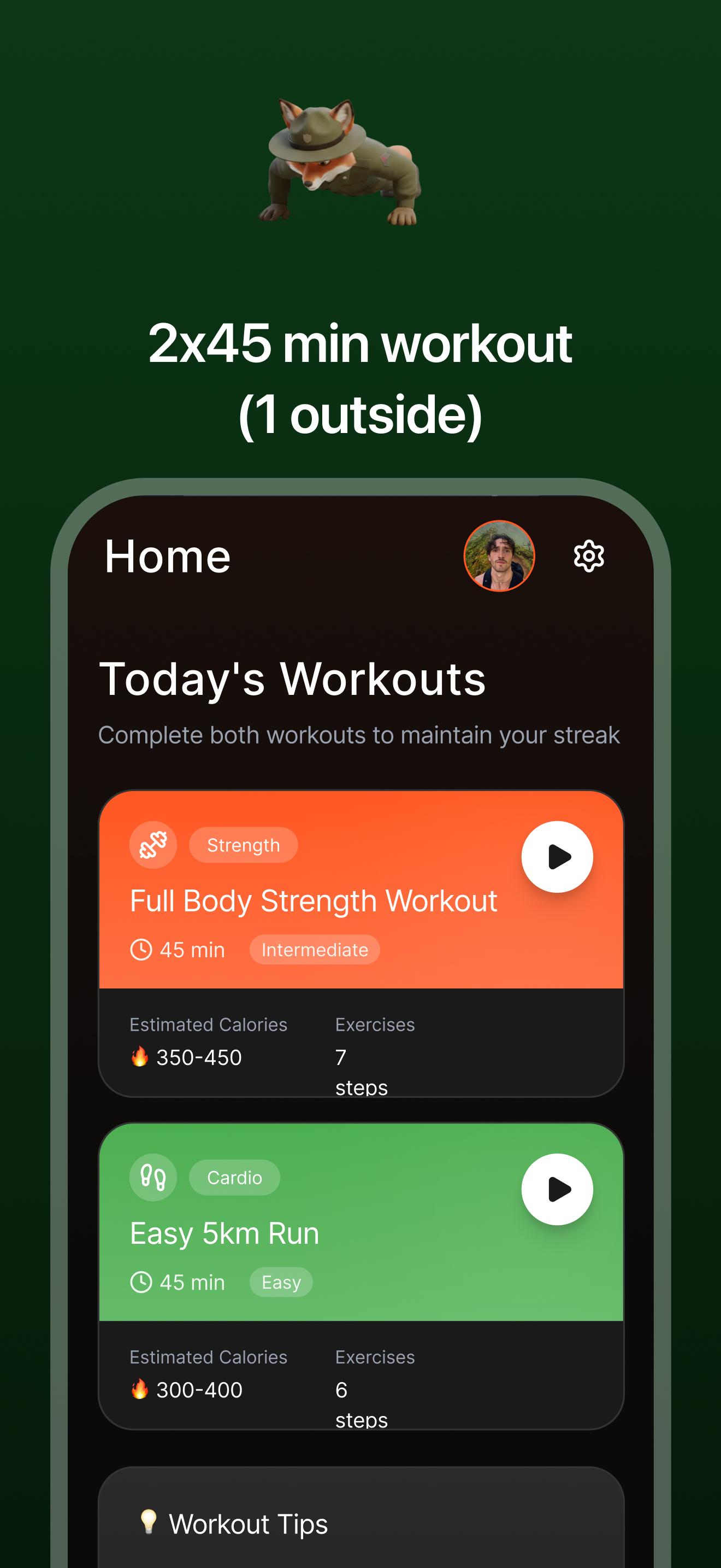 Foxtrot: 75 Days Challenge