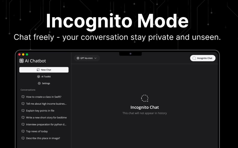 Chatbot - AI Open Assistant iPhone screenshot