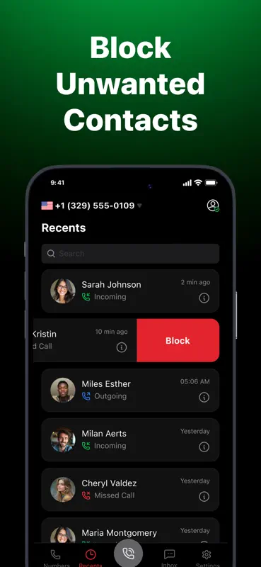 Text Shield: Disposable Number screenshot 5 of 5