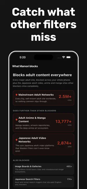 Mamori: Adult Content Blocker screenshot 3