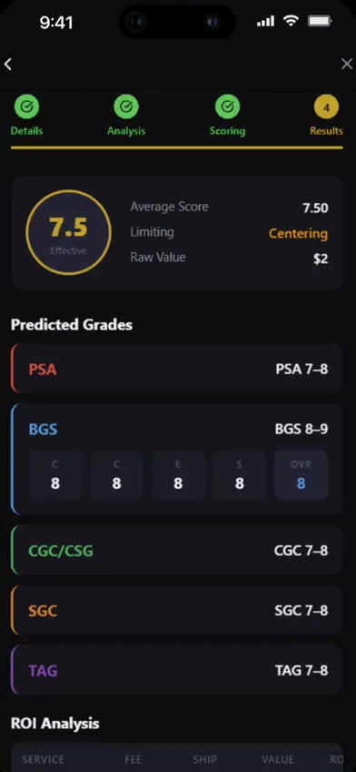 Card Grader: Make It Minty screenshot 3