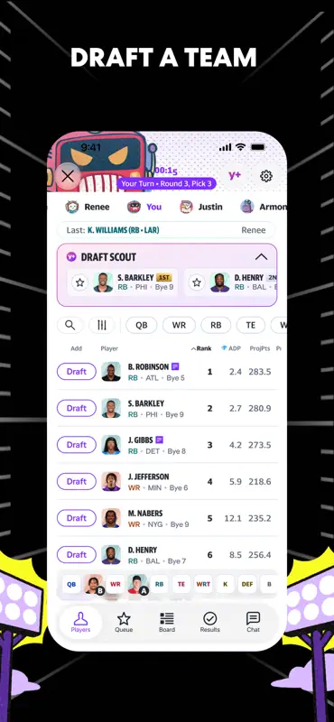 Yahoo Fantasy Sports: NFL, MLB screenshot 1 of 10