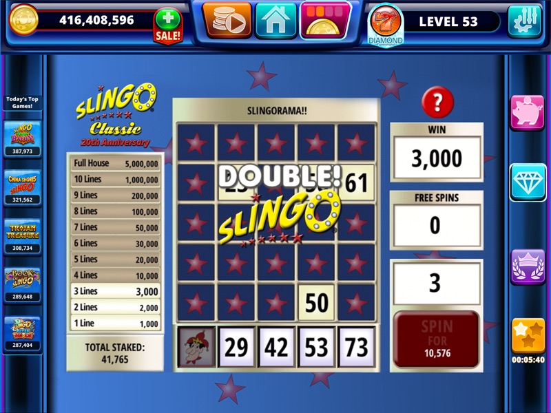 Slingo Arcade Spin Slots Bingo screenshot 5