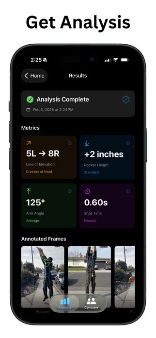 Swish Lab: Shot Analyzer Screenshot 2 of 3