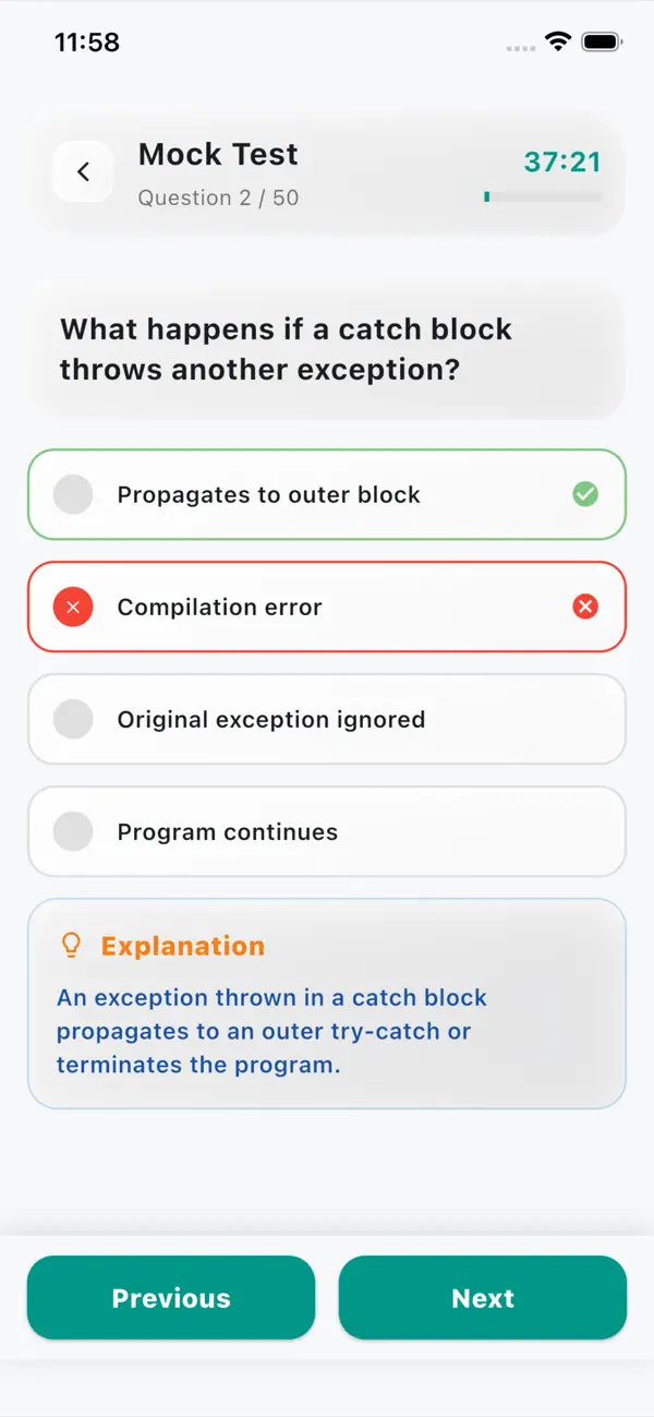 #4. Java Basics Quiz (iOS) Ved: Manish Kumar