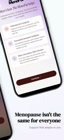 The MenoPal screenshot