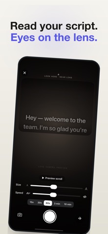 Recito: Smart Teleprompter screenshot