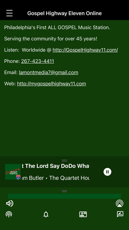 Gospel Highway 11 Online.