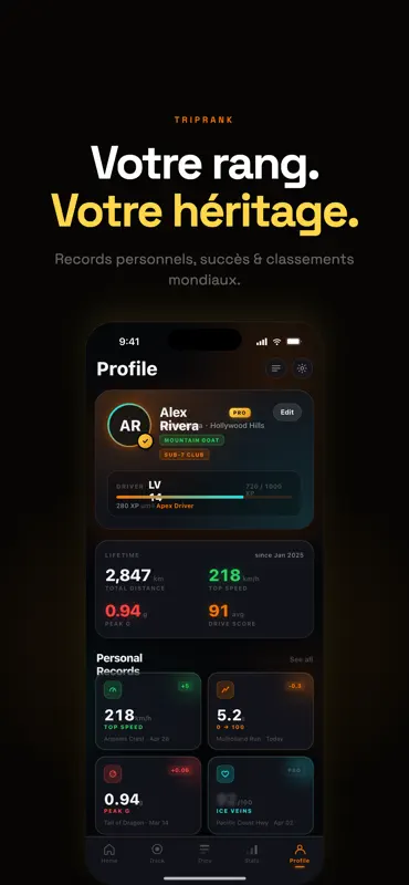 TripRank : Compteur de Vitesse screenshot 6 of 6