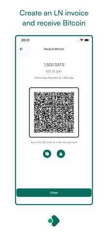 Grimm App: Bitcoin Wallet screenshot