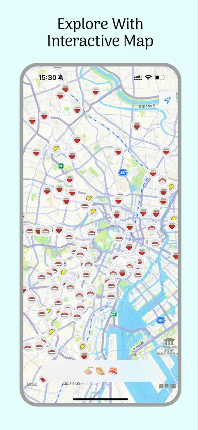 Oishii Map - Tabelog Top 100 screenshot 1