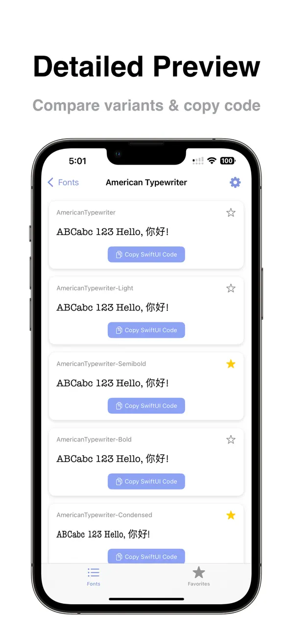 #2. FontMate (iOS) De: Tongze Mao