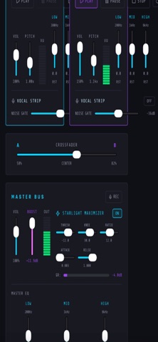 Starlight DJ iPhone screenshot