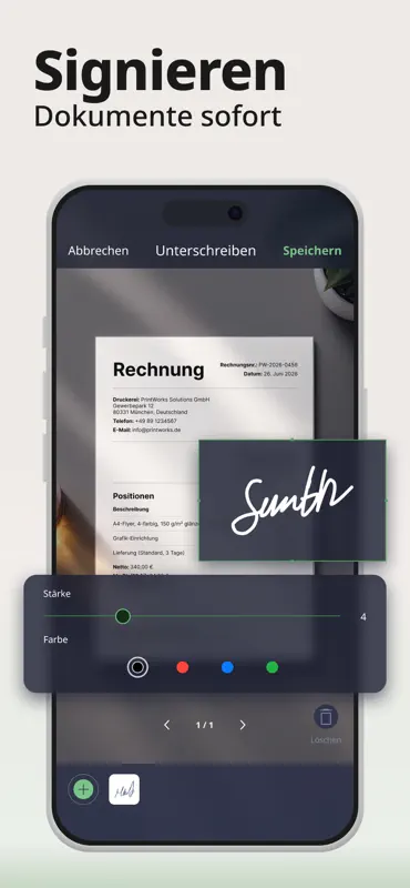 Scan Shot: Dokumente Scannen screenshot 4 of 9