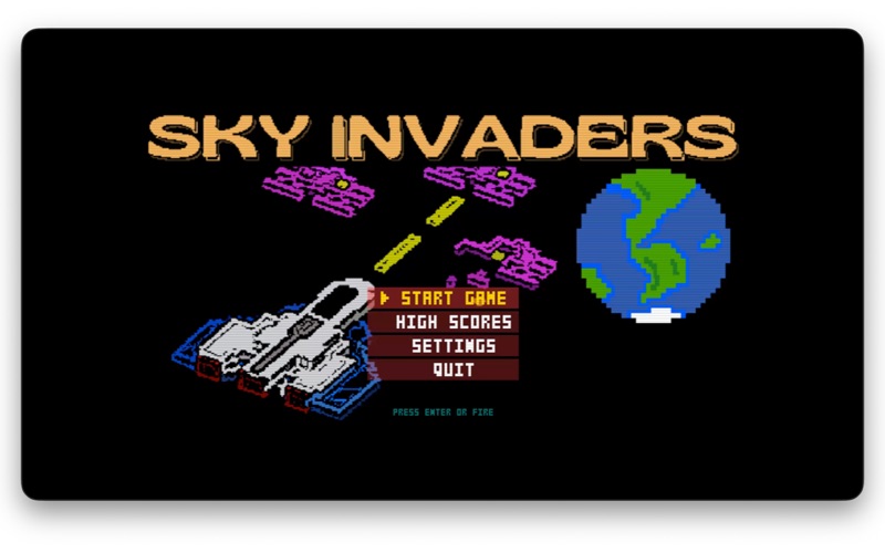 Screenshot #1 pour Sky Invaders