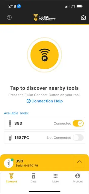 Fluke Connect screenshot 1