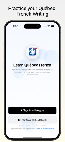 Québec French screenshot
