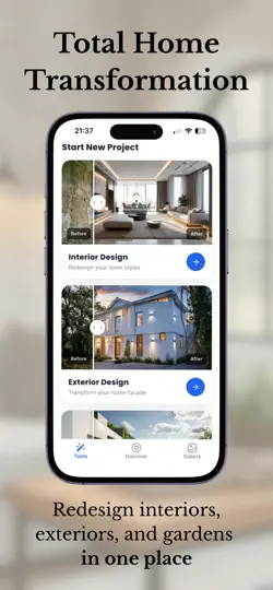 Capture d'écran de Exin AI - AI Interior Design sur iPhone 5