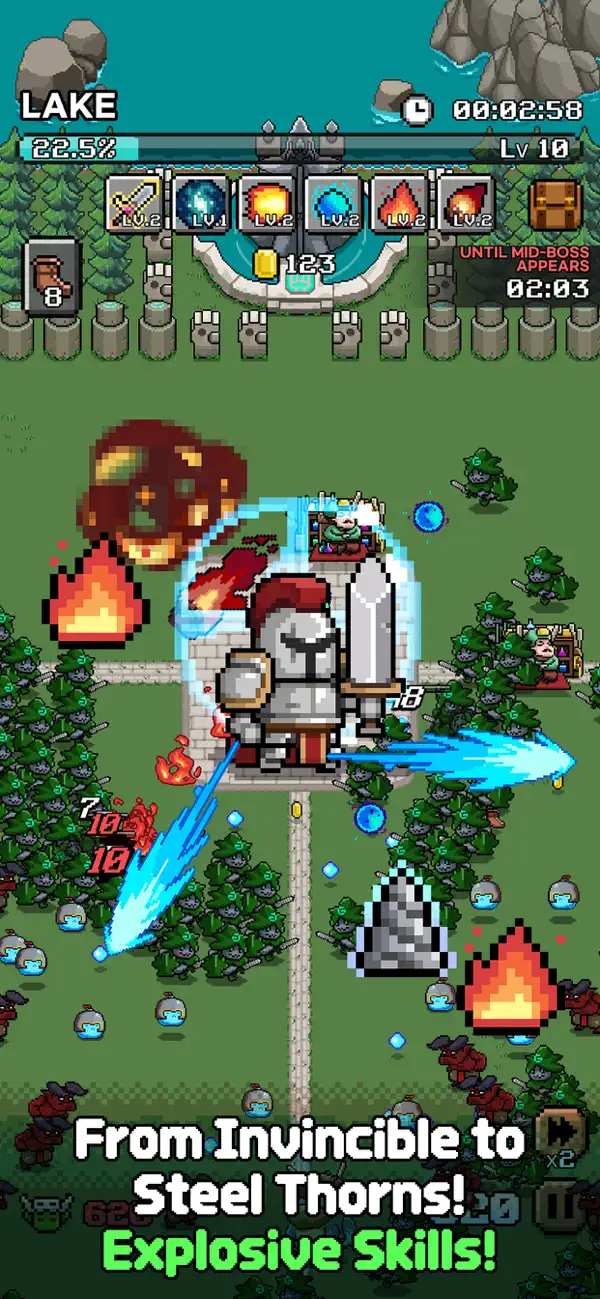 PixelExpedition:Survivor.IO iOS Mod IPA screenshot 5 - iOS game interface