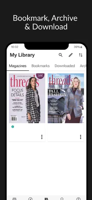 Threads Magazine screenshot 4