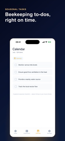Beekeeping Log: Hive Tracker iPhone screenshot