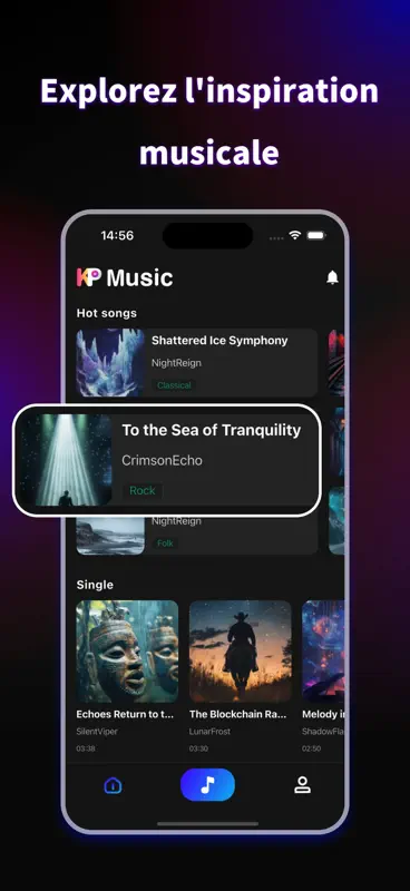 KP - AI Music & Song Generator screenshot 3 of 7