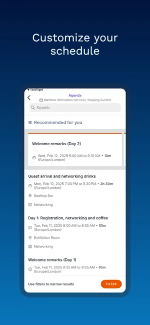 MIS Events screenshot 3