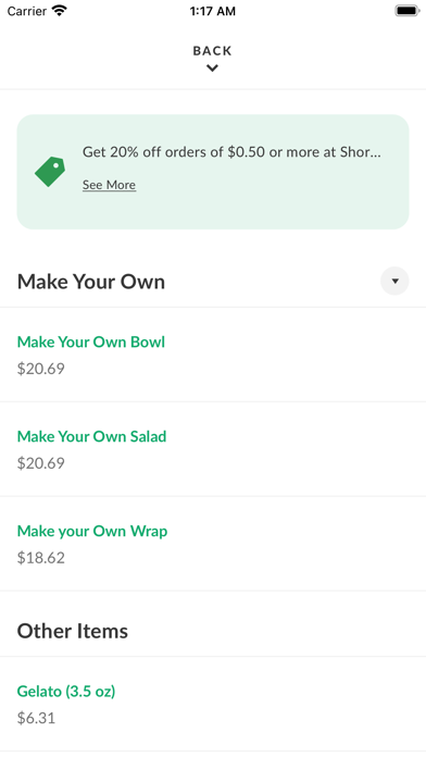 App screenshot