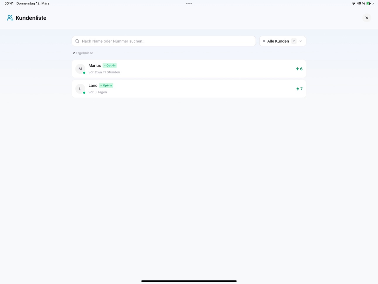 iPad screenshot