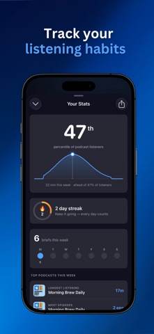 PodBrief | AI Podcast App screenshot