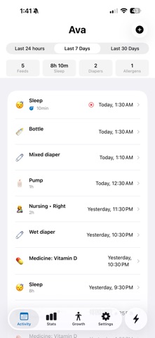 NestLog screenshot