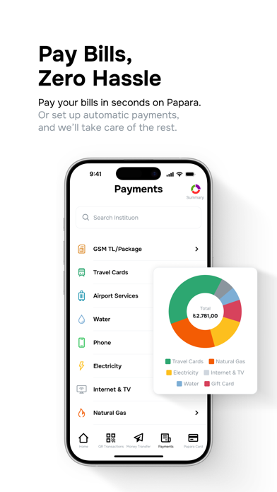 Papara iPhone screenshot 10 - Finance app