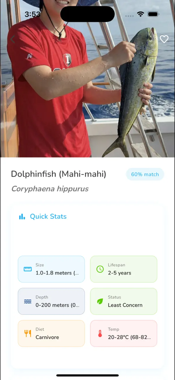 #2. FishSense (iOS) Podle: Yong Li