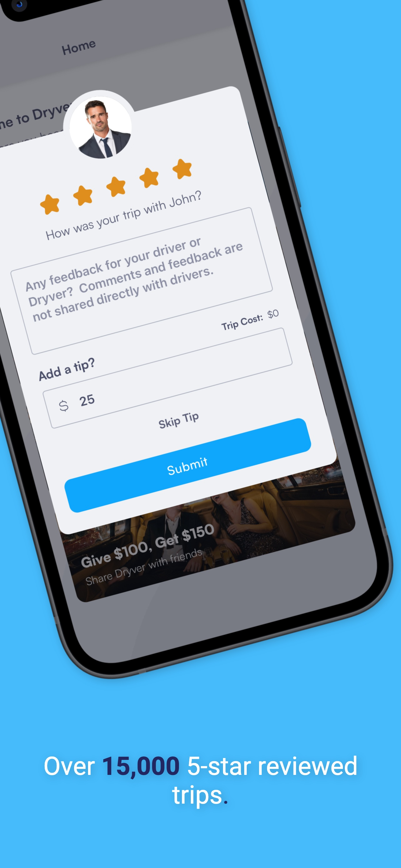 Dryver Personal Hourly Driver