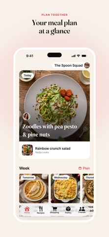 Superkitchen: Meal Planner iPhone screenshot