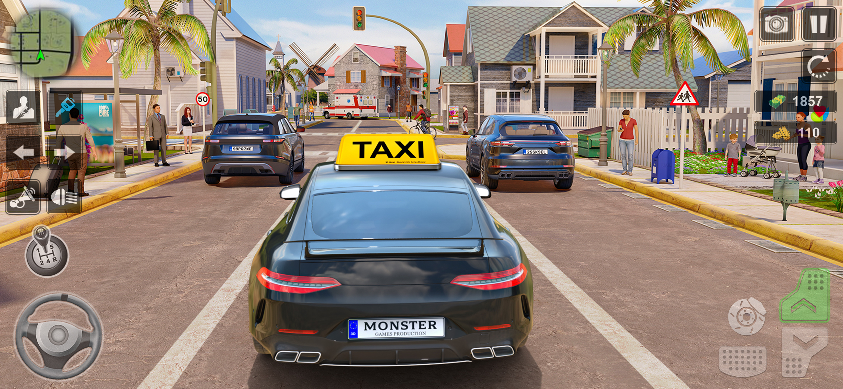 Radio Taxi Driving Game 2021